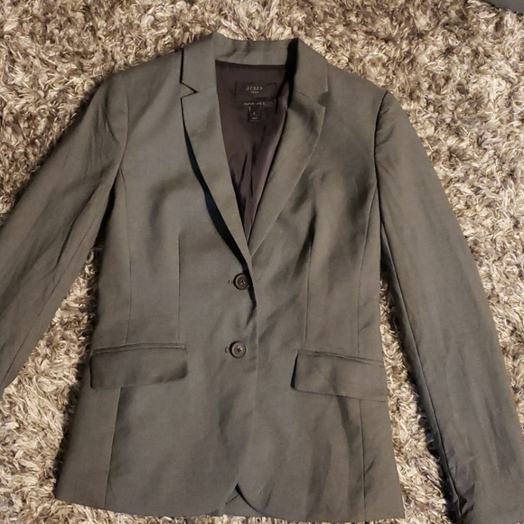 TODAY⚡️J.CREW 1035 SUPER 120'S WOOL BLAZER SZ 2 - Picture 2 of 11